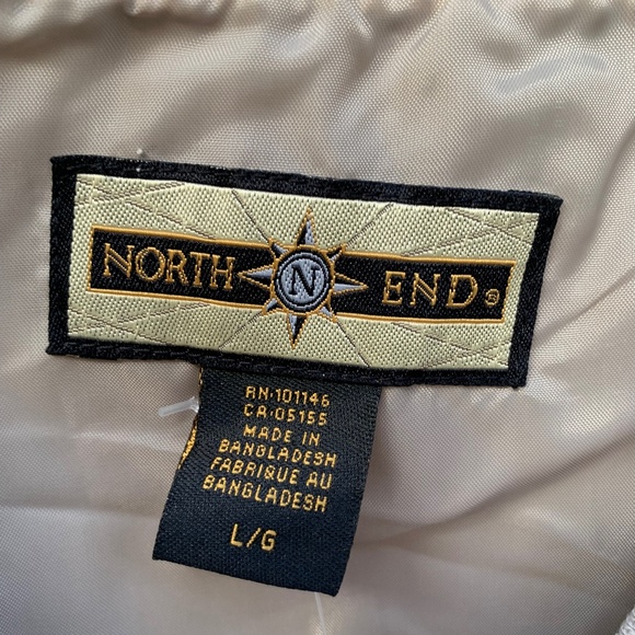 North End Teflon coated lined V Neck Vest - Picture 2 of 4